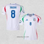Camiseta Segunda Italia Jugador Jorginho 2024-2025
