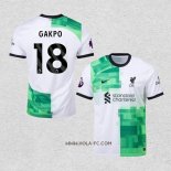 Camiseta Segunda Liverpool Jugador Gakpo 2023-2024