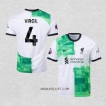 Camiseta Segunda Liverpool Jugador Virgil 2023-2024