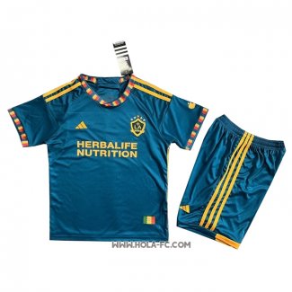 Camiseta Segunda Los Angeles Galaxy 2023 Nino