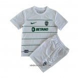 Camiseta Segunda Sporting 2023-2024 Nino