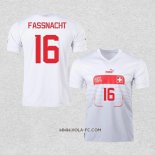 Camiseta Segunda Suiza Jugador Fassnacht 2022