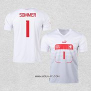 Camiseta Segunda Suiza Jugador Sommer 2022