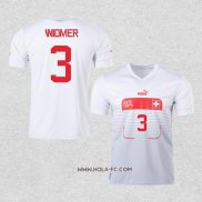 Camiseta Segunda Suiza Jugador Widmer 2022