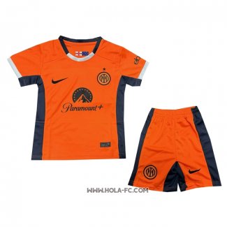 Camiseta Tercera Inter Milan 2023-2024 Nino