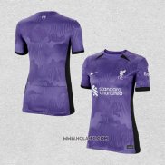 Camiseta Tercera Liverpool 2023-2024 Mujer