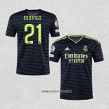 Camiseta Tercera Real Madrid Jugador Rodrygo 2022-2023