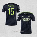 Camiseta Tercera Real Madrid Jugador Valverde 2022-2023