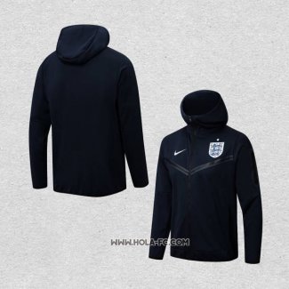 Chaqueta con Capucha del Inglaterra 2022-2023 Azul