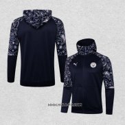 Chaqueta con Capucha del Manchester City 2021 Azul