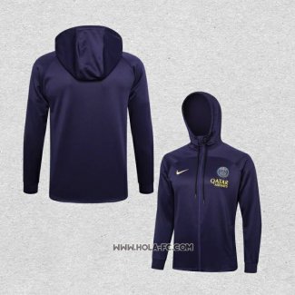 Chaqueta con Capucha del Paris Saint-Germain 2023-2024 Purpura