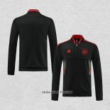 Chaqueta del Manchester United 2022-2023 Negro y Rojo