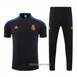 Conjunto Polo del Real Madrid 2022-2023 Negro y Azul