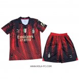 Camiseta Cuarto AC Milan 2022-2023 Nino