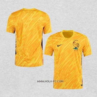 Camiseta Francia Portero 2024 Amarillo