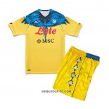 Camiseta Napoli Kappa x Marcelo Burlon 2021 Nino