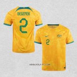 Camiseta Primera Australia Jugador Degenek 2022