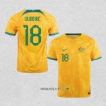 Camiseta Primera Australia Jugador Vukovic 2022