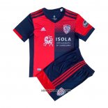 Camiseta Primera Cagliari Calcio 2021-2022 Nino