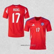 Camiseta Primera Chile Jugador Medel 2024