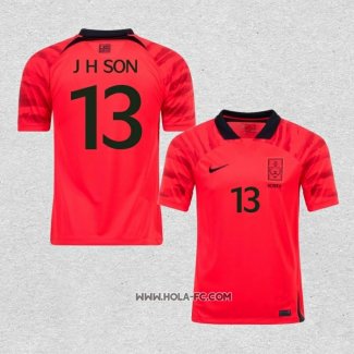 Camiseta Primera Corea del Sur Jugador Son Joon Ho 2022