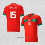 Camiseta Primera Marruecos Jugador Amallah 2022