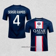 Camiseta Primera Paris Saint-Germain Jugador Sergio Ramos 2022-2023
