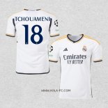 Camiseta Primera Real Madrid Jugador Tchouameni 2023-2024