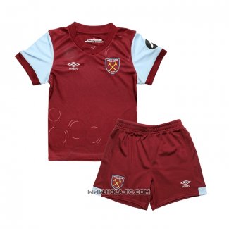 Camiseta Primera West Ham 2023-2024 Nino