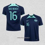 Camiseta Segunda Australia Jugador Aziz Behich 2022