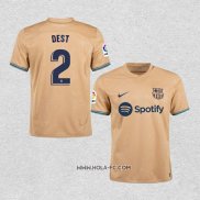 Camiseta Segunda Barcelona Jugador Dest 2022-2023