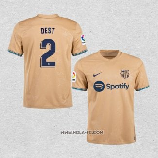 Camiseta Segunda Barcelona Jugador Dest 2022-2023