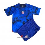 Camiseta Segunda Estados Unidos 2022 Nino