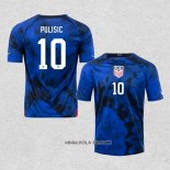 Camiseta Segunda Estados Unidos Jugador Pulisic 2022