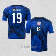 Camiseta Segunda Estados Unidos Jugador Wright 2022