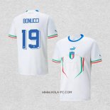 Camiseta Segunda Italia Jugador Bonucci 2022