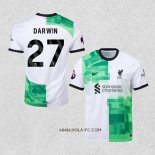 Camiseta Segunda Liverpool Jugador Darwin 2023-2024