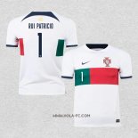 Camiseta Segunda Portugal Jugador Rui Patricio 2022