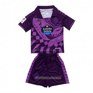 Camiseta Segunda Real Valladolid 2023-2024 Nino