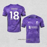 Camiseta Tercera Liverpool Jugador Gakpo 2023-2024