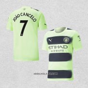 Camiseta Tercera Manchester City Jugador Joao Cancelo 2022-2023