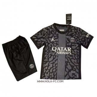 Camiseta Tercera Paris Saint-Germain 2023-2024 Nino