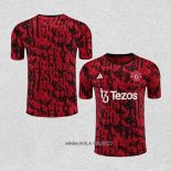 Camiseta de Entrenamiento Manchester United 2023-2024 Rojo