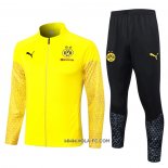 Chandal de Chaqueta del Borussia Dortmund 2023-2024 Amarillo
