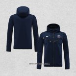 Chaqueta con Capucha del Paris Saint-Germain 2022-2023 Azul