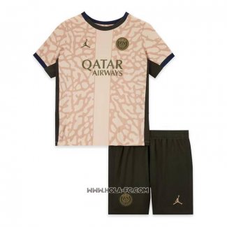 Camiseta Cuarto Paris Saint-Germain 2023-2024 Nino