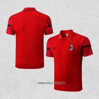 Camiseta Polo del AC Milan 2022-2023 Rojo