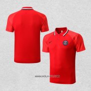 Camiseta Polo del Paris Saint-Germain 2022-2023 Rojo