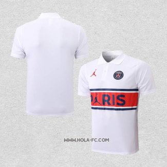 Camiseta Polo del Paris Saint-Germain Jordan 2022-2023 Blanco