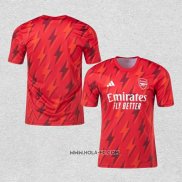 Camiseta Pre Partido del Arsenal 2023 Rojo